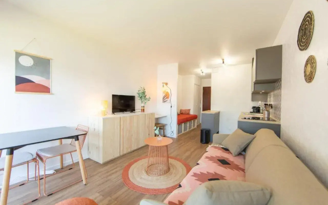 STUDIO DU PORT 30 à ANDERNOS - vue bassin