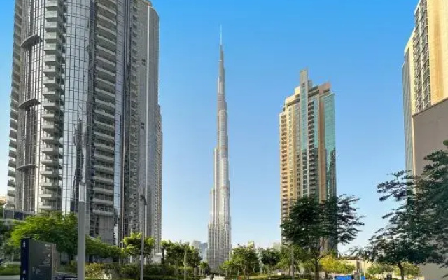 bnbme | Luxury Apt | Pool w/ Burj Khalifa Views