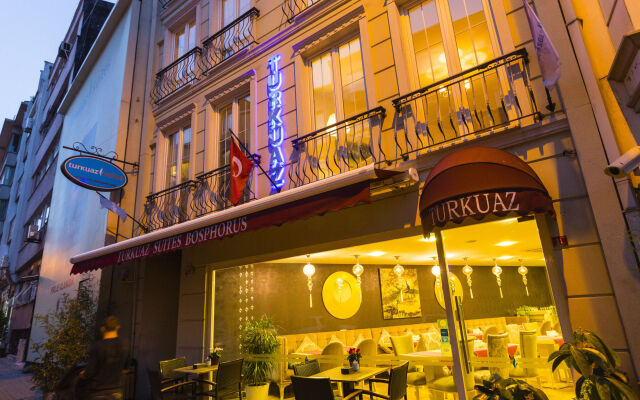 Отель Turkuaz Suites вид на фасад