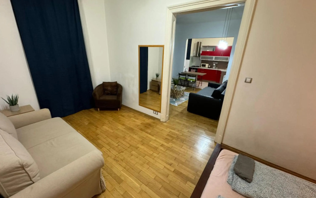 Apartment with parking in the Center - 500m from Hlavní nádraží