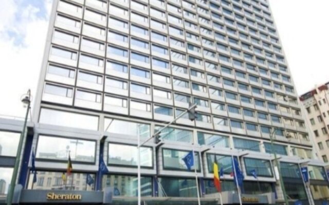 Отель Sheraton Brussels Hotel Бельгия, Брюссель - 1 отзыв об отеле, цены и фото номеров - забронировать отель Sheraton Brussels Hotel онлайн вид на фасад