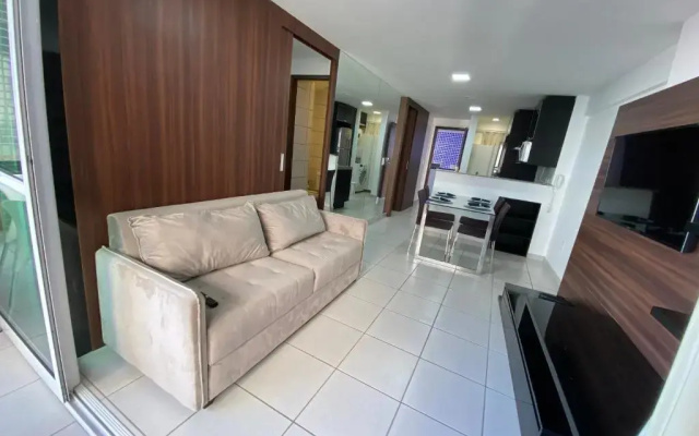 Apartamento Beira Mar 14º andar com 2 Quartos
