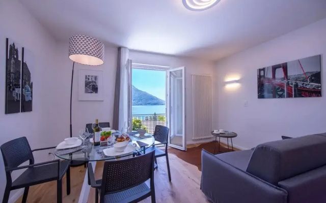 Brissago Lake View in Brissago