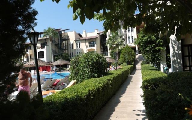 Club Turquoise Apartments Турция, Мармарис - отзывы, цены и фото номеров - забронировать отель Club Turquoise Apartments онлайн вид на фасад