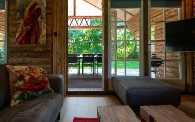 Spacious Wooden Chalet With Covered Terrace
