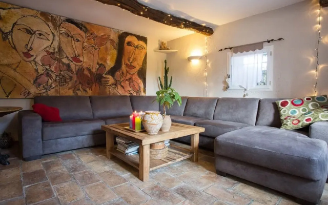 Stone Villa in Saint-jeannet With Roofed Terrace and Garden