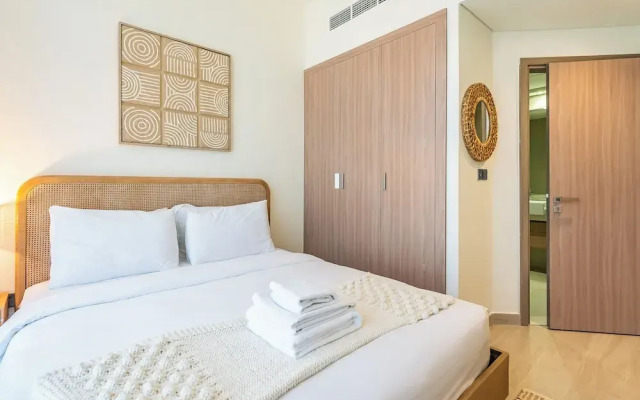 Condo With Burj Khalifa View In City