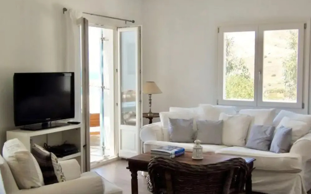Amazing Villa Overlooking Syros Finest Beach