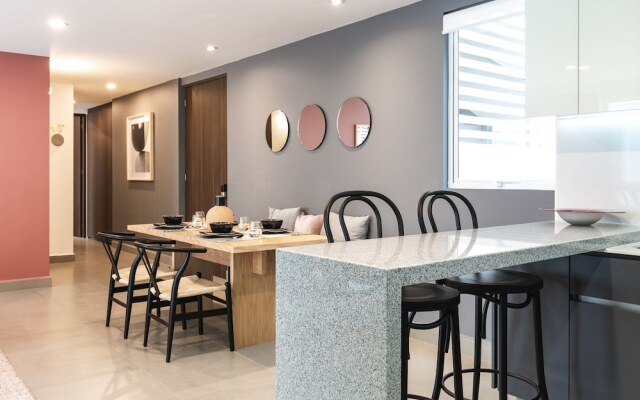 Отель 2BR Condesa Apt Just Steps From Parque Mexico Мехико интерьер отеля