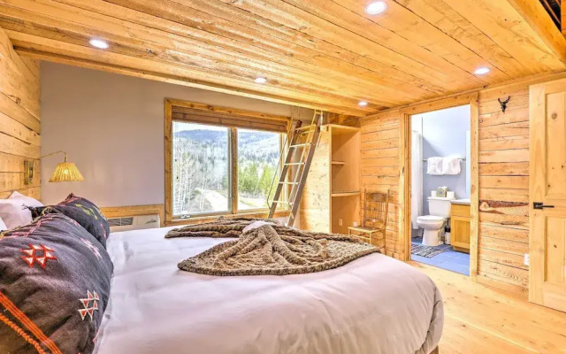 Secluded Granby Mtn Cabin: 75 Acres & Views