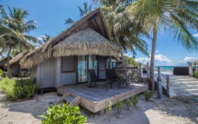 Отель Le Maitai Rangiroa Французская Полинезия, Рангироа - отзывы, цены и фото номеров - забронировать отель Le Maitai Rangiroa онлайн вид на фасад