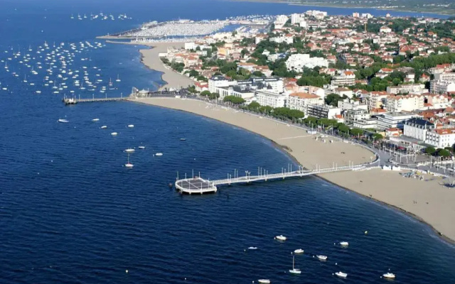 Bel Appt T2 centre-ville d'Arcachon avec terrasse et parking