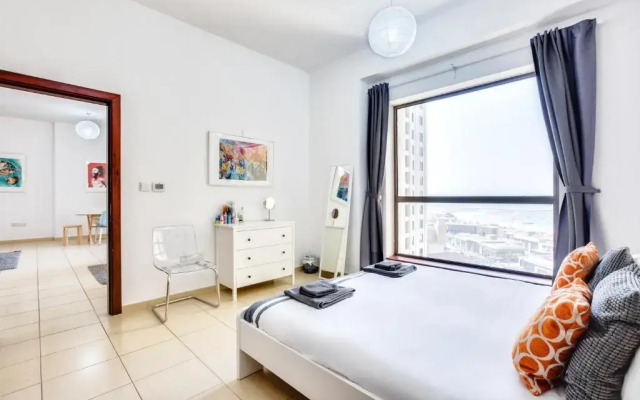 Sea View 1BD apartment in front of The Beach JBR