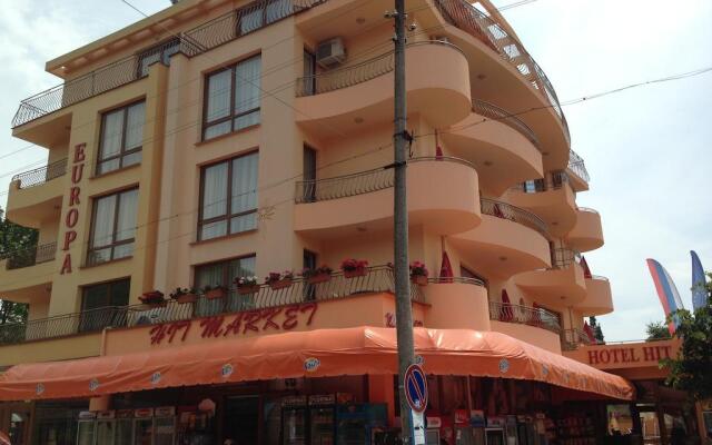 Hotel Hit вид на фасад