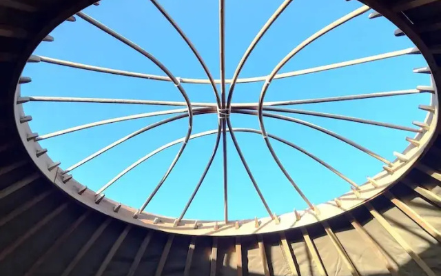 Orchard View Yurt Just Outside Looe