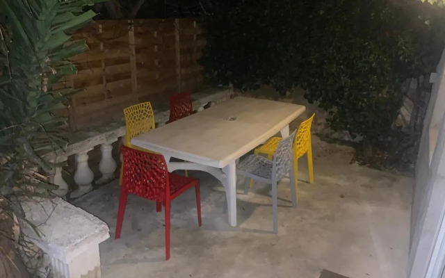 Pour 4 face à la piscine