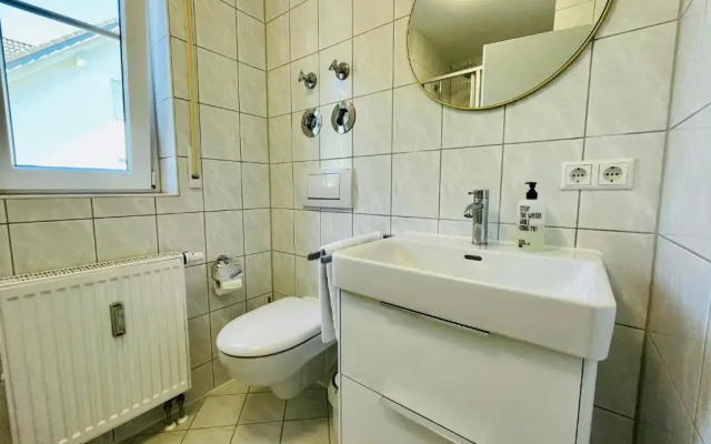 Ferien-Apartment Silberweide mit Privatstrand