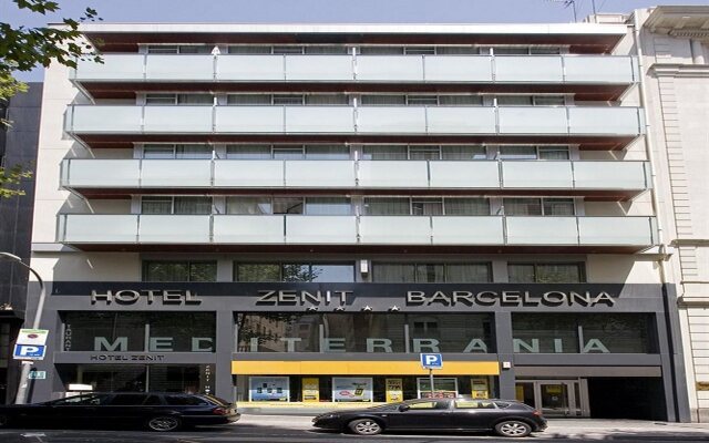 Отель Zenit Barcelona Испания, Барселона - 8 отзывов об отеле, цены и фото номеров - забронировать отель Zenit Barcelona онлайн вид на фасад