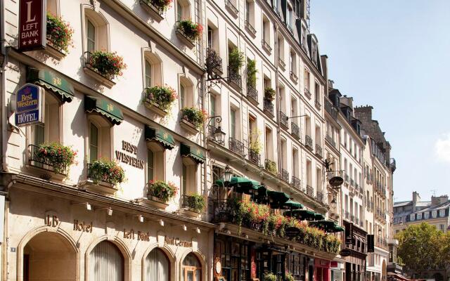 Отель Hôtel Left Bank Saint Germain вид на фасад