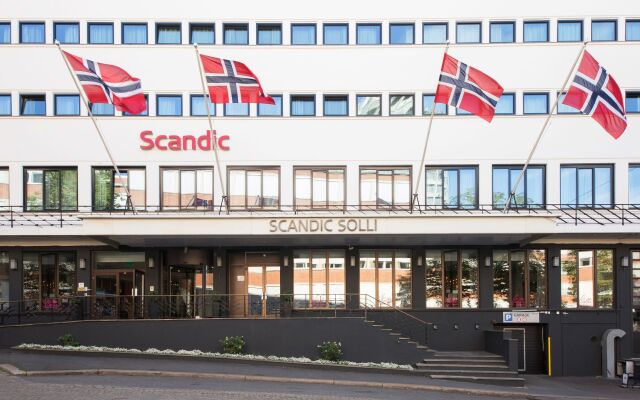 Отель Scandic Solli Oslo вид на фасад
