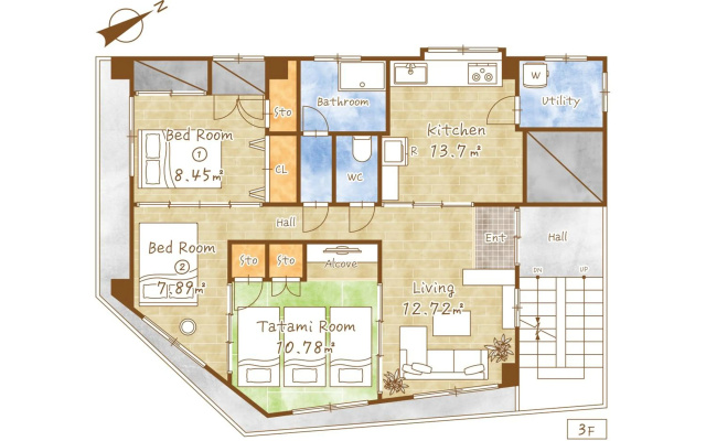 Naha Gajumaru Apartment Hotel 301