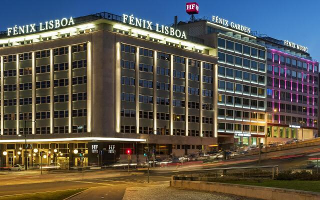 Отель HF Fénix Lisboa Португалия, Лиссабон - 5 отзывов об отеле, цены и фото номеров - забронировать отель HF Fénix Lisboa онлайн вид на фасад