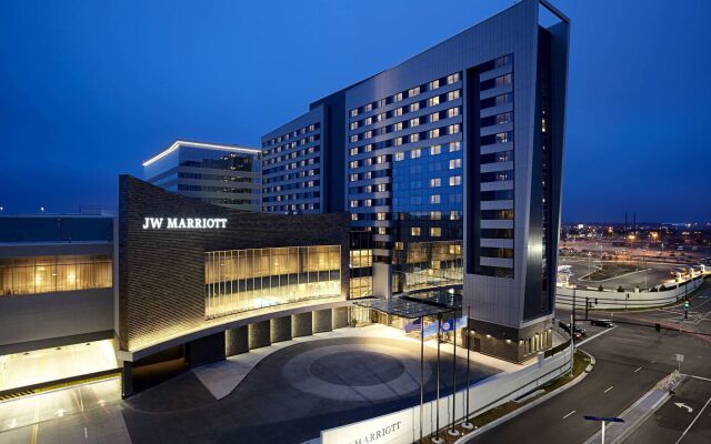 Отель Jw Marriott Minneapolis Mall Of America Блумингтон вид на фасад