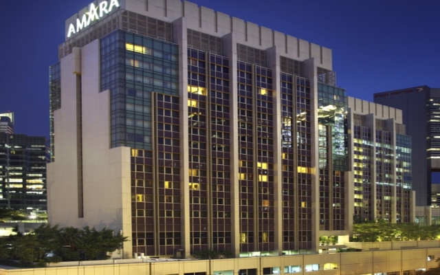 Отель Amara Singapore вид на фасад