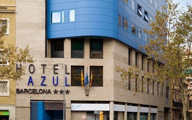Отель Acta Azul Испания, Барселона - отзывы, цены и фото номеров - забронировать отель Acta Azul онлайн вид на фасад