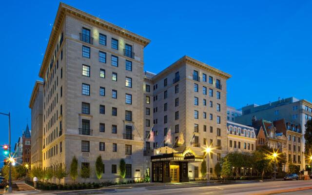 Отель The Jefferson, Washington, DC вид на фасад