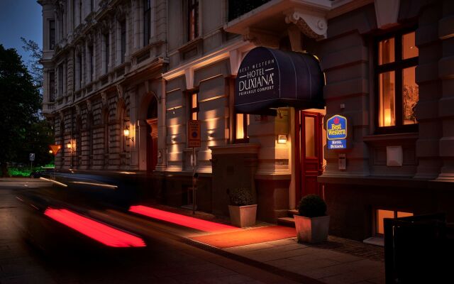 Отель Best Western Duxiana вид на фасад