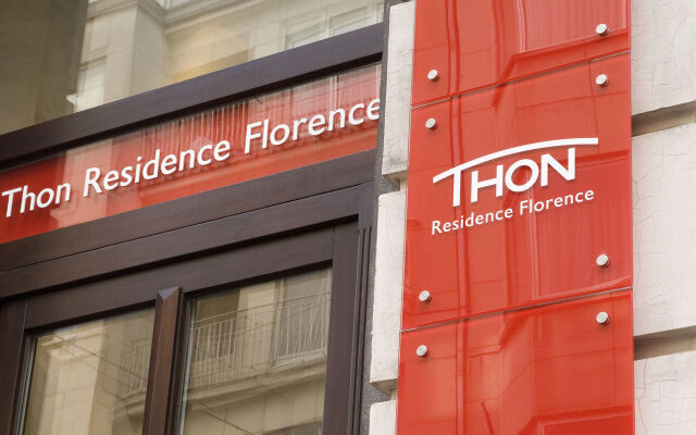 Отель Thon Residence Florence Aparthotel вид на фасад