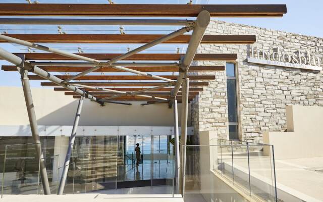 Lindos Blu Luxury Hotel & Suites - Adults Only вид на фасад