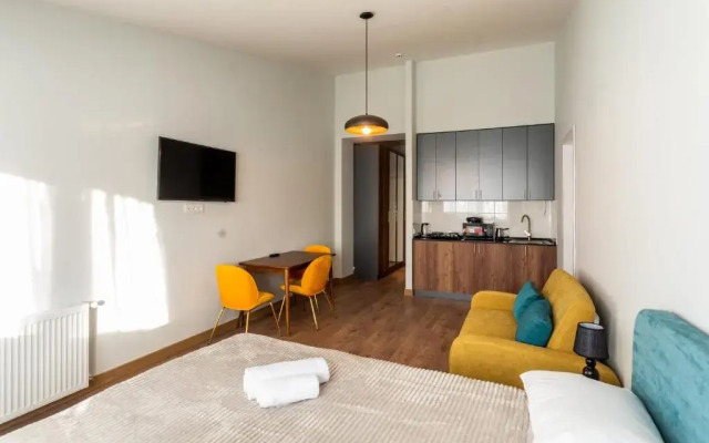 Cozy Studio Apartment for 4 In New Gudauri