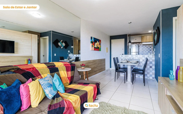 Apartamento Na Praia Do Vg Sun Por Tactu