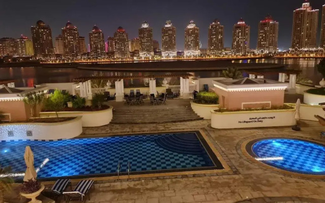 Studio with Charming View. Viva Bahriya The Pearl. Direct Beach Access.