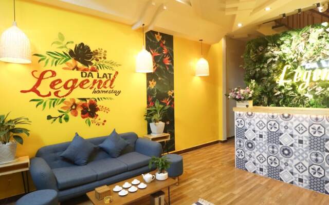 Отель Dalat Legend Homestay Далат вид на фасад
