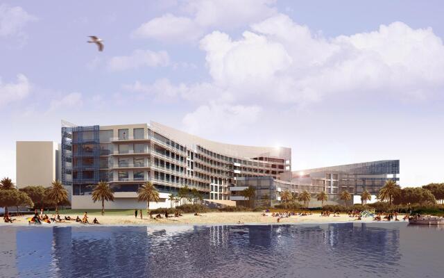 Отель Rixos The Palm Dubai вид на фасад