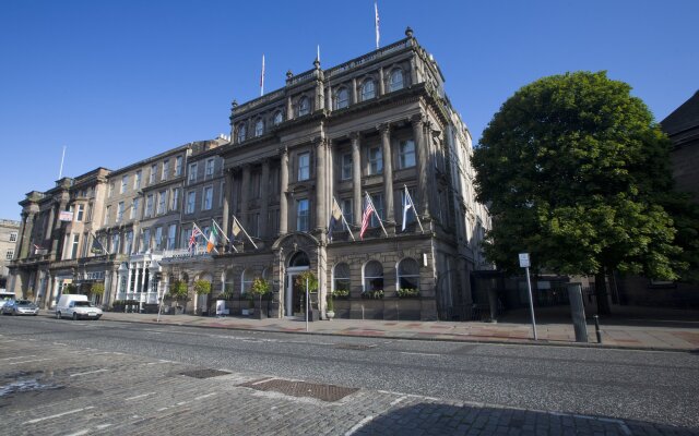 Отель Intercontinental Edinburgh the George Эдинбург вид на фасад