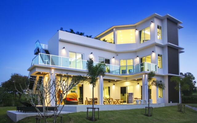 Отель Green View Villas вид на фасад