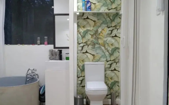 Tiny house with a quiet charming garden