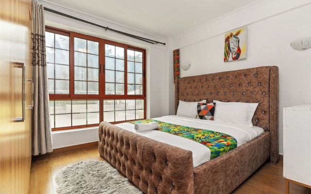 Luxury 4BR Kilimani - Rooftop Pool & Gym