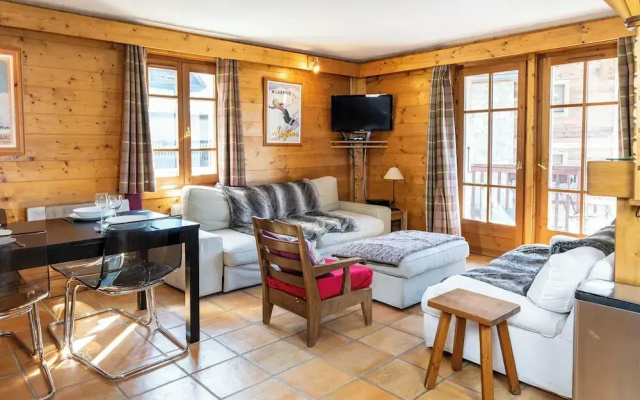 Pleasant 6p/2br Mountain Apartment - Megeve City Center