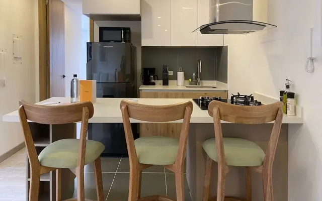 w Amazing 2BR w Street View in Chapinero