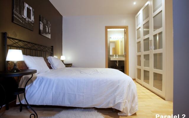 Апартаменты Espai Barcelona Paralel Apartments комната для гостей