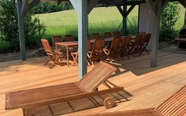 Spacious Holiday Home in Sluknov With Private Garden