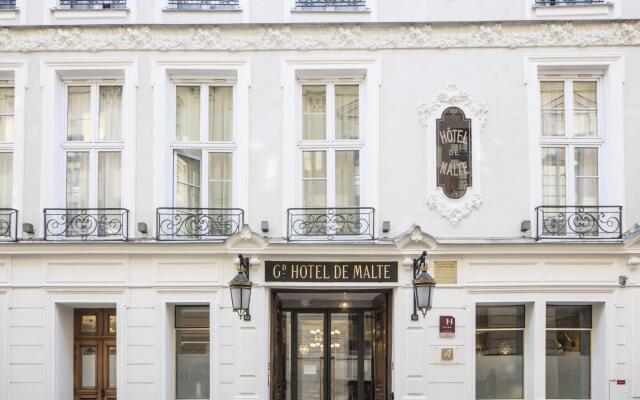 Отель Hôtel Malte - Astotel вид на фасад