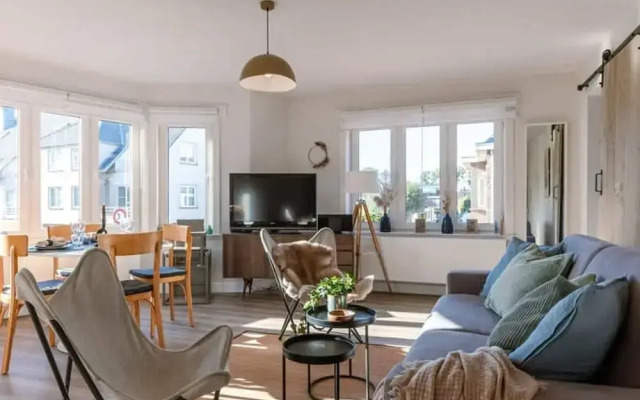 Sunny Bright Apartment in the Center of De Haan