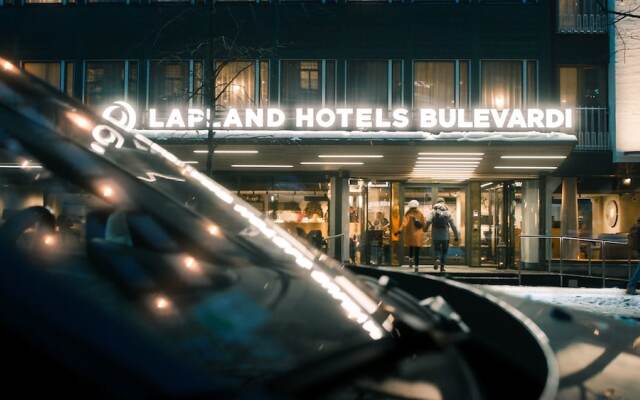 Отель Lapland Hotels Bulevardi вид на фасад
