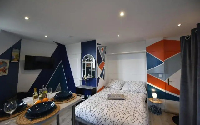 Studio L'Échappée Bleue - 250m de la plage